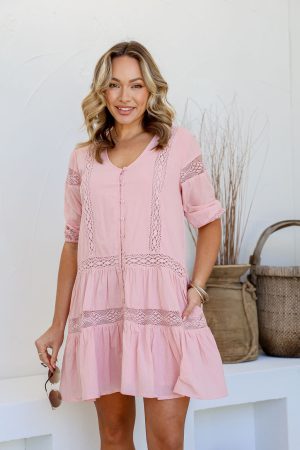 9955 Pink Dress