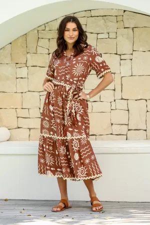 Ric -Rac Trim Dress