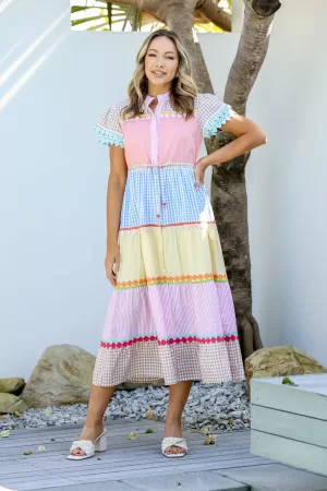 Lace Trim Dress