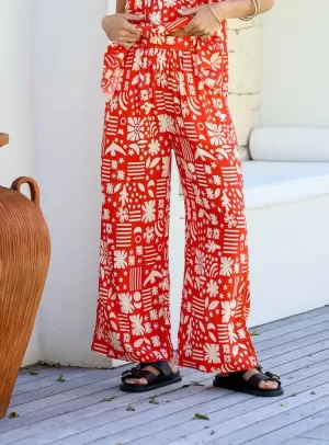 Ric-Rac Trim Pant